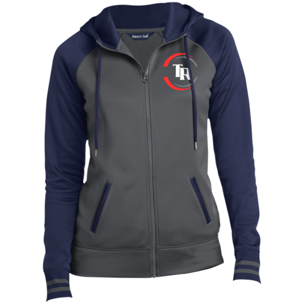 LST236 Ladies' Sport-Wick® Full-Zip Hooded Jacket - Image 2