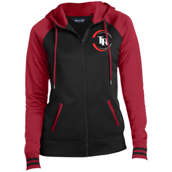 LST236 Ladies' Sport-Wick® Full-Zip Hooded Jacket - Image 3