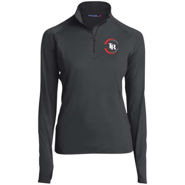 LST850 Ladies' 1/2 Zip Performance Pullover - Image 2