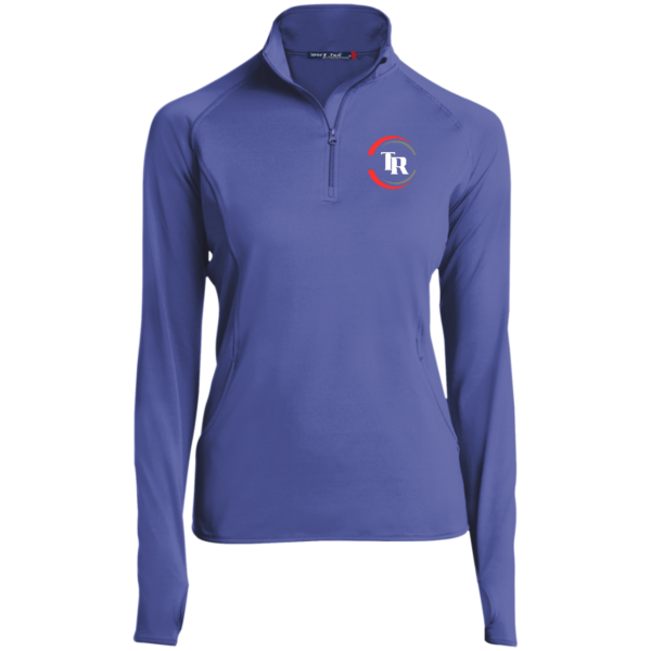 LST850 Ladies' 1/2 Zip Performance Pullover - Image 3