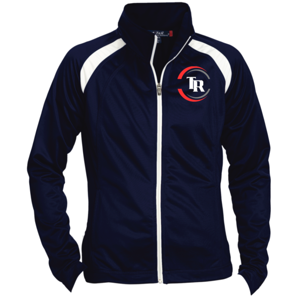 LST90 Ladies' Raglan Sleeve Warmup Jacket - Image 2