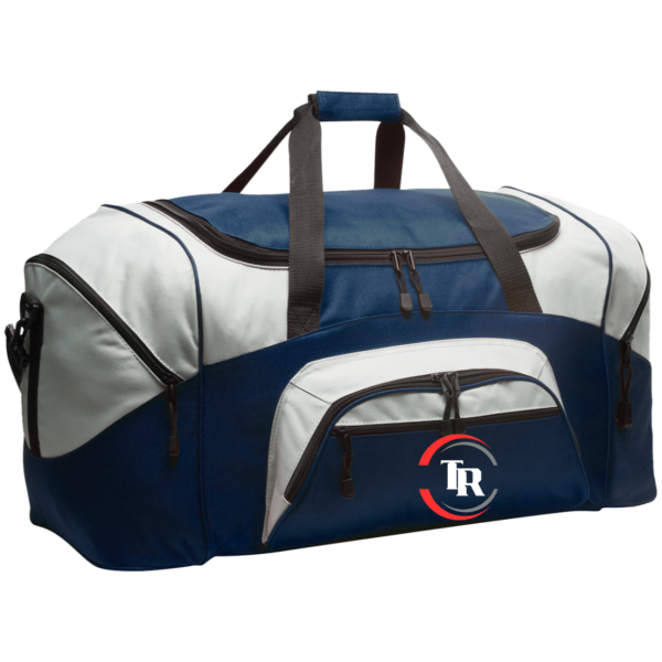 Totally Ripped Colorblock Sport Duffel - Image 8