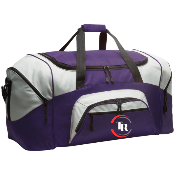 Totally Ripped Colorblock Sport Duffel - Image 9