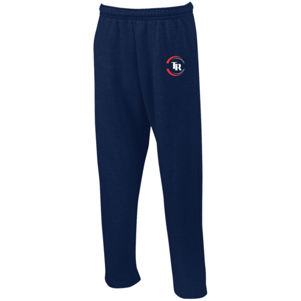 Open Bottom Sweatpants with Pockets - Image 3