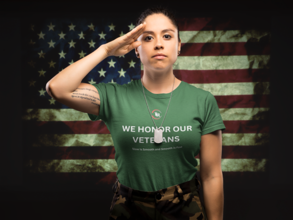 We Honor Our Vet's Premium Ladies Tee