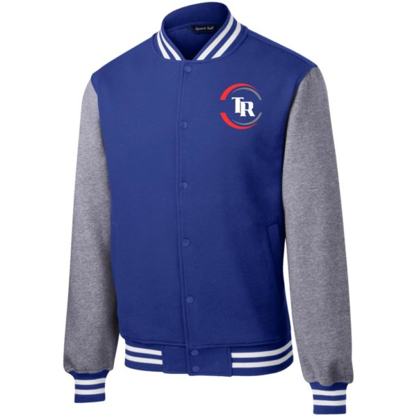 TR Fleece Letterman Jacket - Image 2