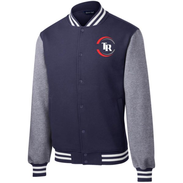 TR Fleece Letterman Jacket - Image 4