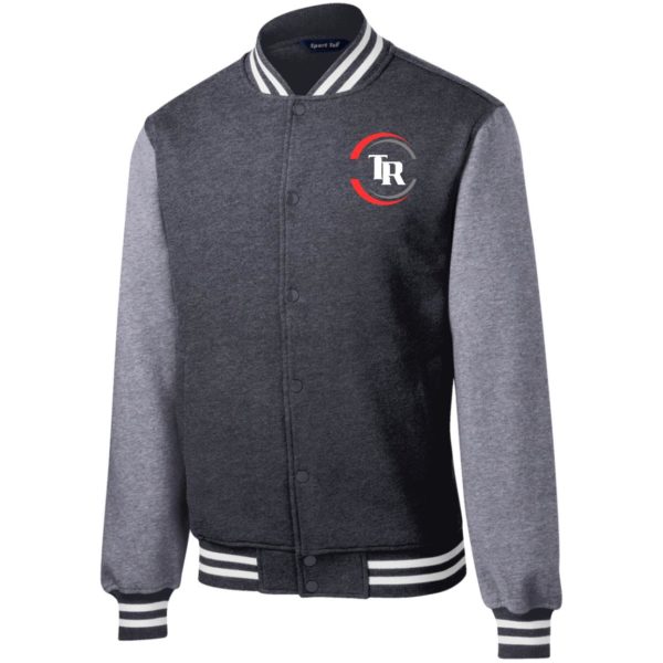 TR Fleece Letterman Jacket - Image 3