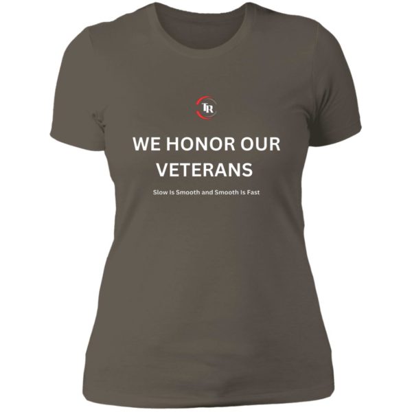 We Honor Our Vet's Premium Ladies Tee - Image 7